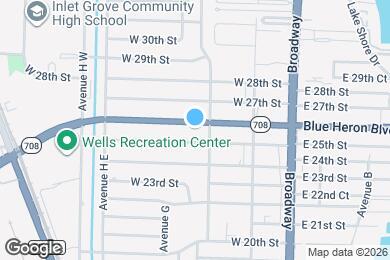 Map image of the property - 227 Blue Heron Blvd W