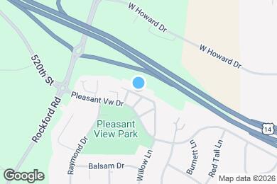 Map image of the property - 2156 Willow Trail