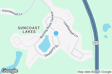 Map image of the property - 10723 Deerberry Dr