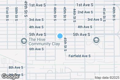 Map image of the property - 4535 Emerson Ave S