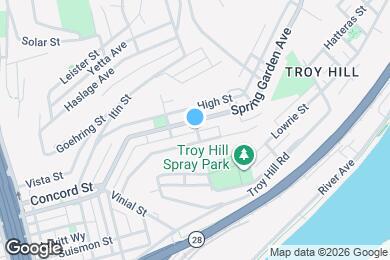 Map image of the property - 1302 Basin St