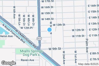 Map image of the property - 1174 W 3rd Ave