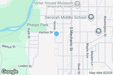 Map image of the property - 602 Grove St