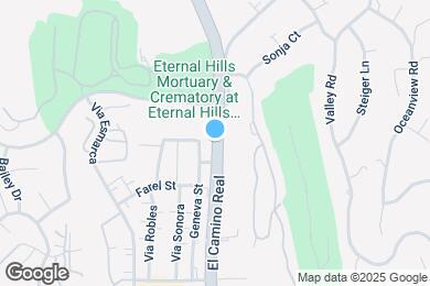 Map image of the property - 2087 S El Camino Real