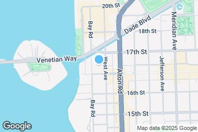 Map image of the property - 1666 West Ave
