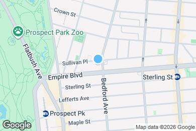 Map image of the property - 100 Sullivan Pl