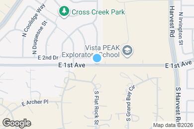 Map image of the property - 24441 E 41st Ave