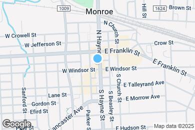Map image of the property - 109 N Hayne St