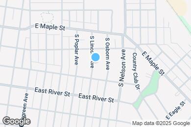 Map image of the property - 444 S Lincoln Ave