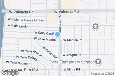 Map image of the property - 602 W Calle Medina