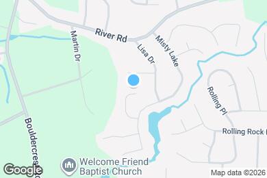 Map image of the property - 2105 Brentwood Cove
