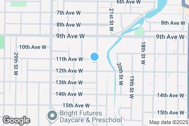 Map image of the property - 1108 22nd St W