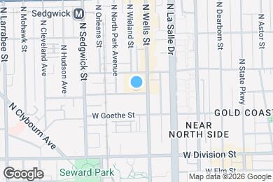 Map image of the property - 230 W Evergreen Ave