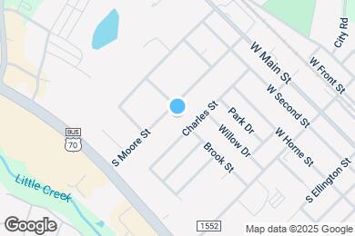 Map image of the property - 379 S Moore St