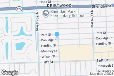 Map image of the property - 7061 Coolidge St