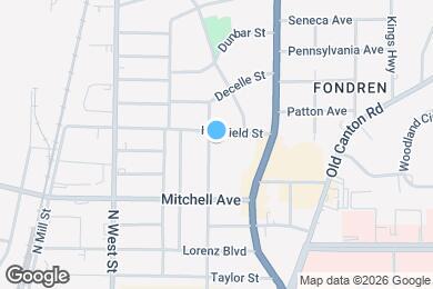 Map image of the property - 3062 Oxford Ave