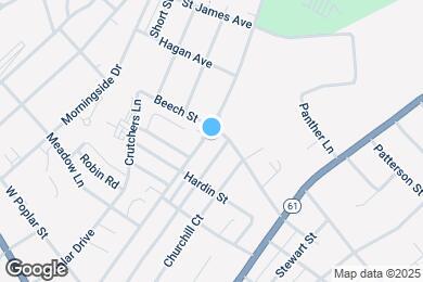 Map image of the property - 519 N Miles St