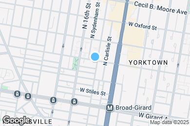 Map image of the property - 1338 N 15th St