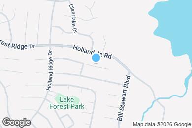 Map image of the property - 592 Cedar Bend Ln