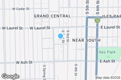 Map image of the property - 1805 S 2nd St