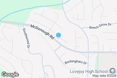 Map image of the property - 1411 Pebble Ridge Ln