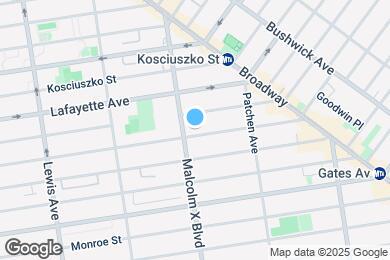Map image of the property - 933 Greene Ave