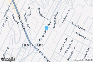 Map image of the property - 1434 Silver Lake Blvd