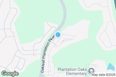 Map image of the property - 575 Oakleaf Plantation Pky