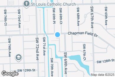 Map image of the property - 12460 SW 69th Ct