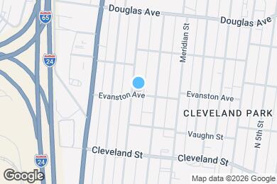 Map image of the property - 1101 N 2nd St