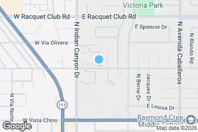 Map image of the property - 266 E Via Escuela
