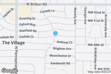 Map image of the property - 1412 Carlisle Ct