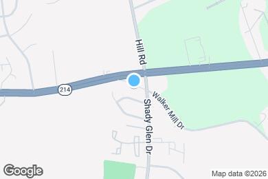 Map image of the property - 7423 Walker Mill Dr