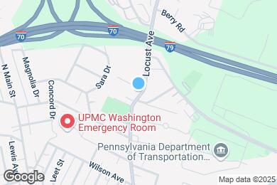 Map image of the property - 593 Locust Ave