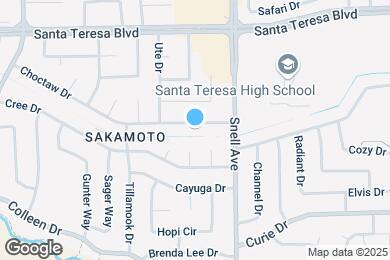 Map image of the property - 630 Choctaw Dr