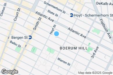 Map image of the property - 156 Dean St