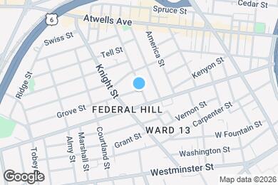 Map image of the property - 123 Vinton St