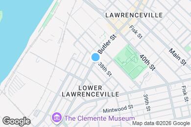 Map image of the property - 3714 Butler St