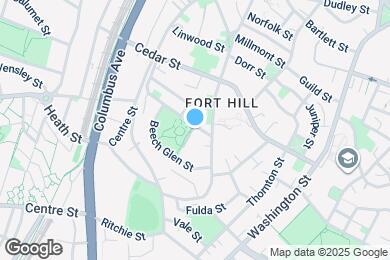 Map image of the property - 1 Fort Avenue Ter