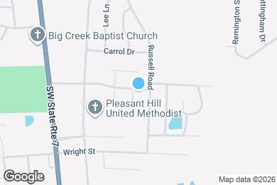 Map image of the property - 1414 Jay St