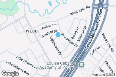 Map image of the property - 2208 Capstan Dr