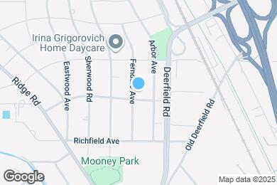 Map image of the property - 1317 Ferndale Ave