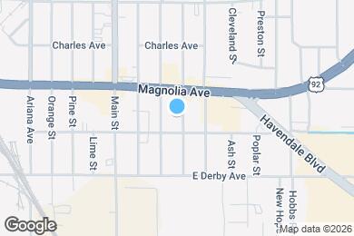 Map image of the property - 514 Walnut St