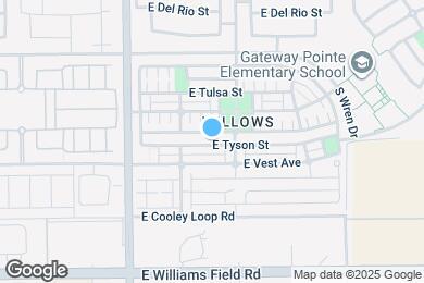 Map image of the property - 4150 E Tyson St