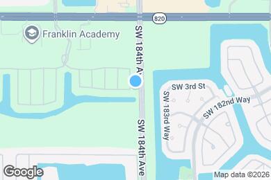 Map image of the property - 351 SW 184th Ter