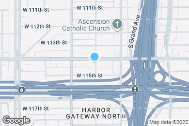 Map image of the property - 600 1/2 W Imperial Hwy