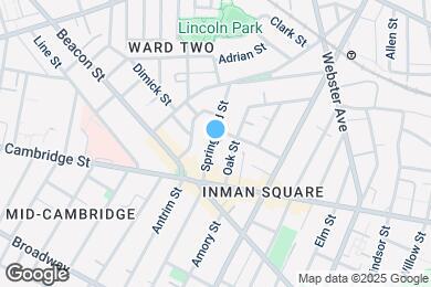 Map image of the property - 33 Springfield St