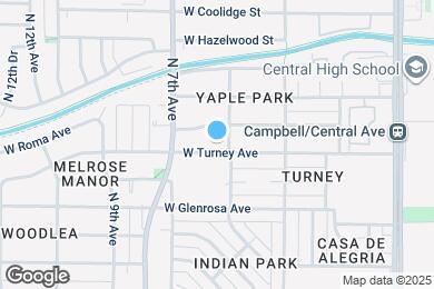 Map image of the property - 508 W Turney Ave