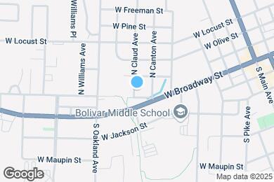 Map image of the property - 106-108 N Claud Ave