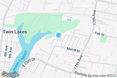 Map image of the property - 755 14th Ave